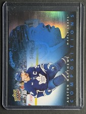 Upper Deck 2025-26 Series 1 Compositions Auston Matthews Maple Leafs CMP-1