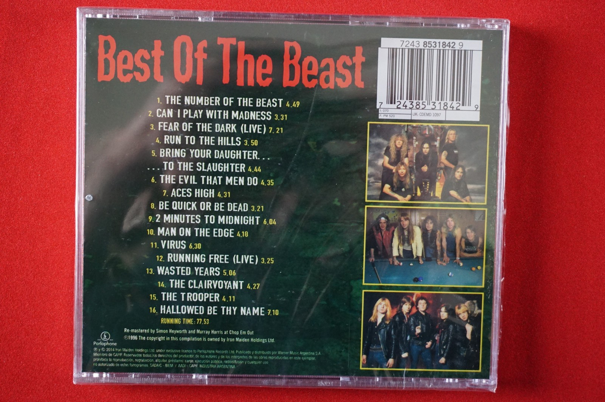 Best of the Beast by Iron Maiden (CD, 2004) for sale online | eBay