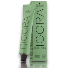 Schwarzkopf IGORA Zero AMM Permanent Hair Color 2 oz NO AMMONIA Choose your Shad
