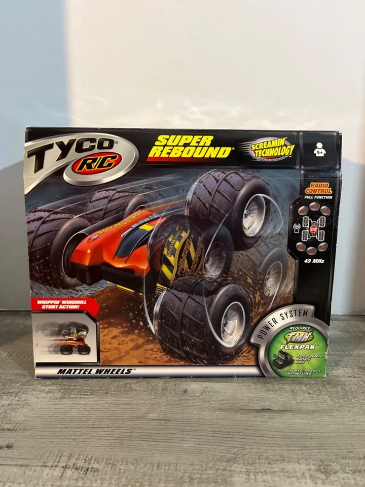 Vehículo camión coche control remoto vintage Tyco Super Rebound R/C años 90 Mattel Foto 2 de 4