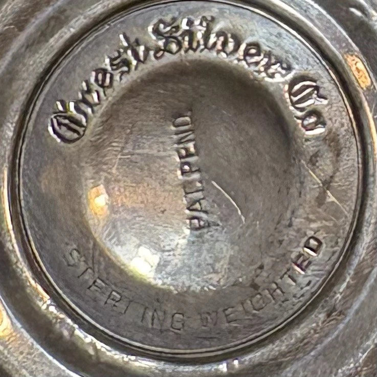 Candelabro y cresta de plata esterlina Chantilly Gorham candelabro Foto 4 de 4