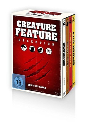Creature Feature Selection - Don't get eaten - 4 DVD's/NEU/OVP