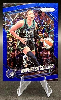 2025 Prizm WNBA Napheesa Collier Blue Velocity Prizm #8 Minnesota Lynx