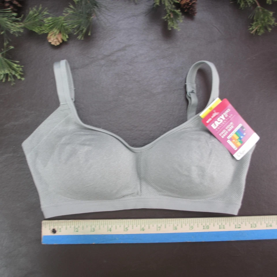 Sujetador Olga para mujer gris medio fácil de hacer GM3911A sin cables cómodo elástico Foto 2 de 4