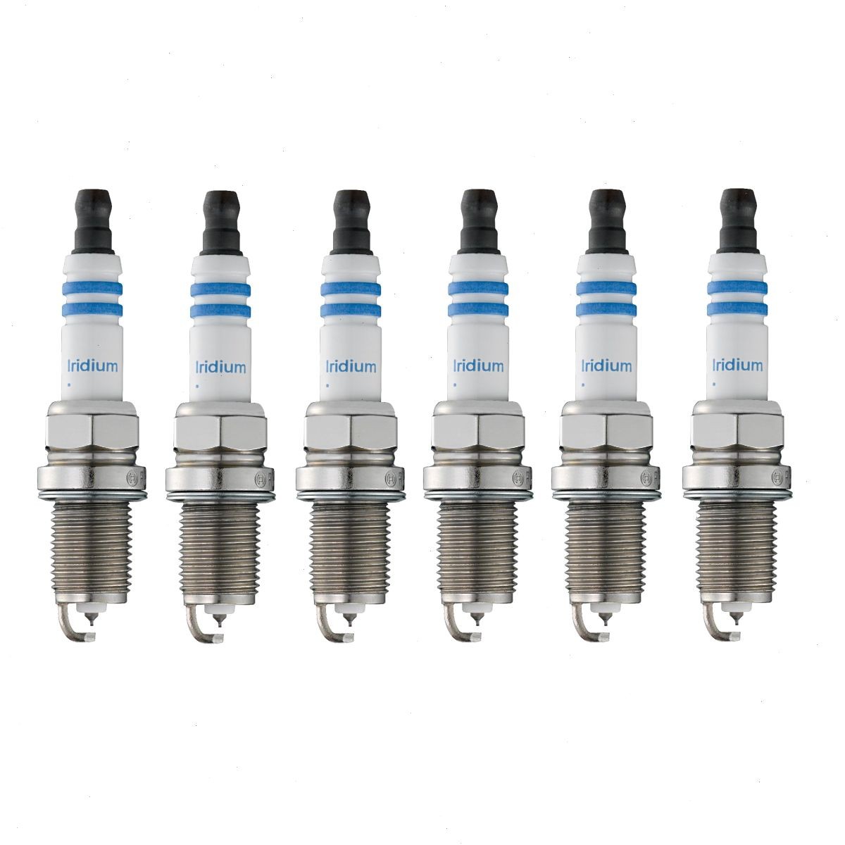6 pc Bosch Double Iridium Spark Plugs for 2000-2005 Suzuki Grand Vitara 2.5L nw