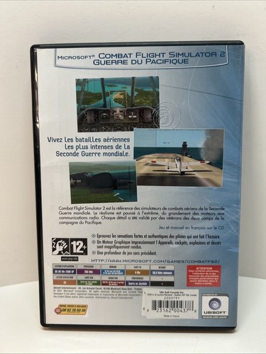 Combat Flight Simulator 2 - PC CD-ROM Game - Ubisoft Exclusive Collection - Picture 2 of 3