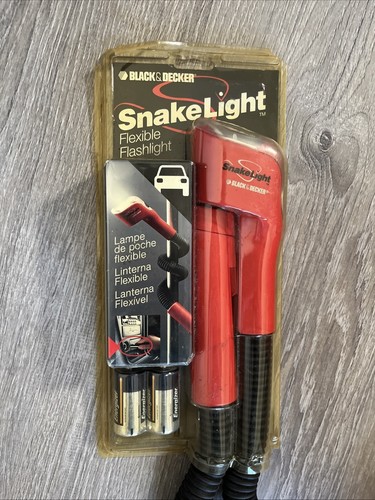 Black & Decker SnakeLight Flexible Flashlight - SLR1 - New Vintage 1994 - Picture 3 of 4