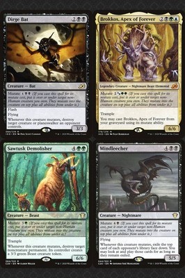 MTG 欺瞞　幽愁　セット　タッツミー Otrimi, the Ever-Playful MUTATE Commander Deck BUG MTG Magic Ready