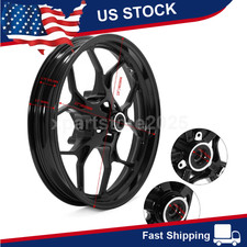 17x2.75 Front Wheel Rim Tubeless For 20-24 Yamaha R3 15-24 Mt-03 Glossy Black