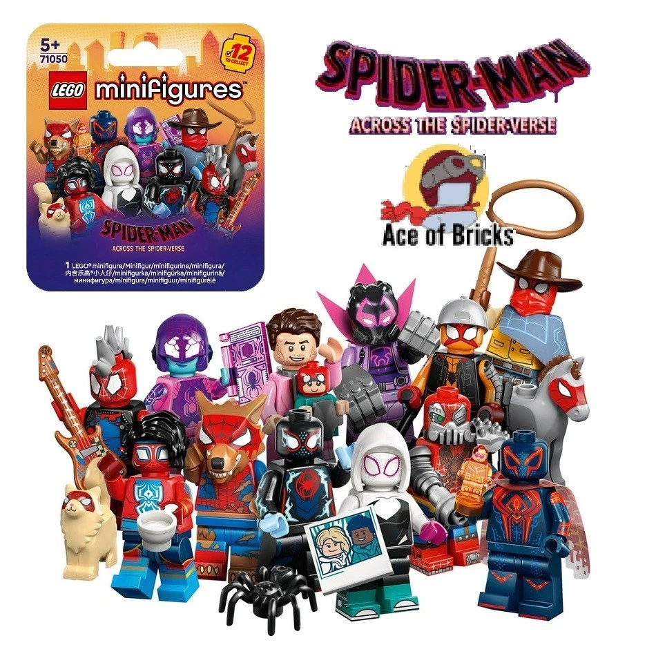 LEGO 71050 Minifigures Spider-man Across the Spider Verse Set of 12  (IN STOCK)
