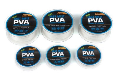 Fox Edges PVA Mesh Refills Fast Melt 5m wasserlösliches PVA-Netz flaches Wasser
