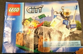 LEGO CITY: Crook Pursuit (60041) #79 Retired Building Toys 4 kids for Christmas