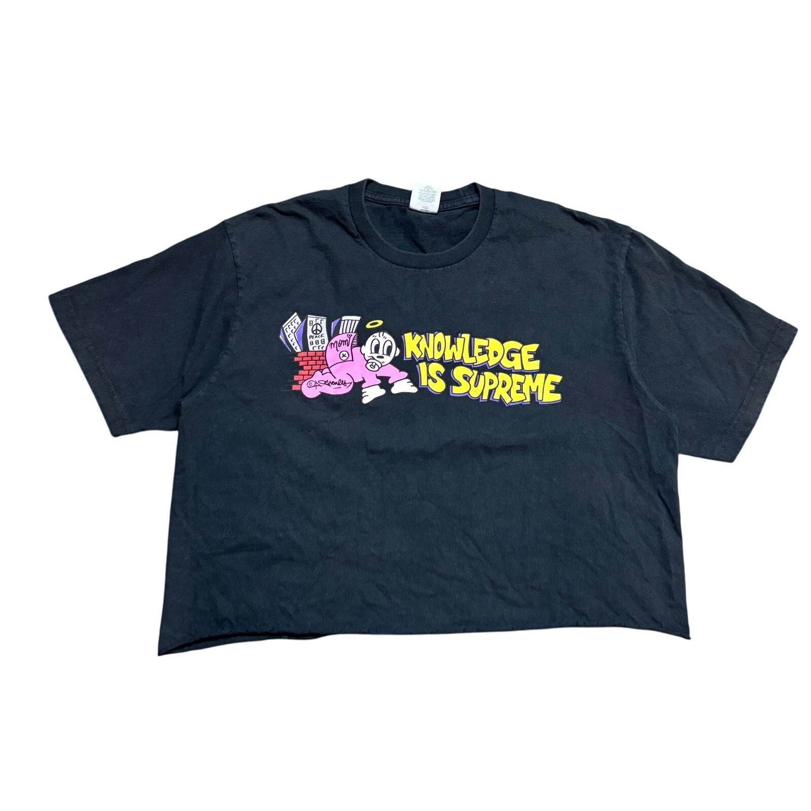 T shirt manches courtes Supreme Knowledge is Supreme taille moyenne