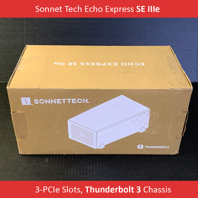 Sonnet Tech Echo Express Se Iiie 3-PCIe Slot, Thunderbolt 3 Expansion Neu