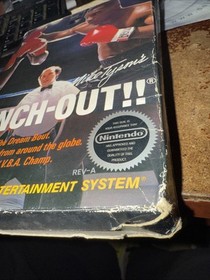 Mike Tyson Punch-Out para Nintendo NES PROBADO CIB, Caja de Boxeo Forma &Aacute;spera