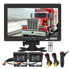 7'' Backup Camera and Monitor Kit System Back Parking Night Vision For Truck RV