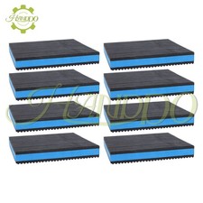 8 Pack Anti Vibration Pads 6"  6"  7/8" Heavy Duty Vibration Isolation Pads