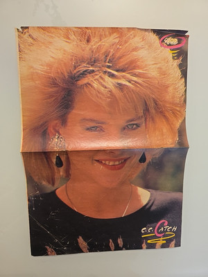 C.C.Catch  - Very rare mega  poster from Spain  - 1986