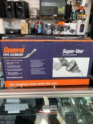 GENERAL PIPE SUPER VEE HANDYLECTIRC POWER DRAIN CLEANER - SV-F (E10047031)