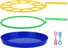 Big Bubble Wands Set: Large Bubble Maker, Giant Bubble Wand Bubbles Maker with T