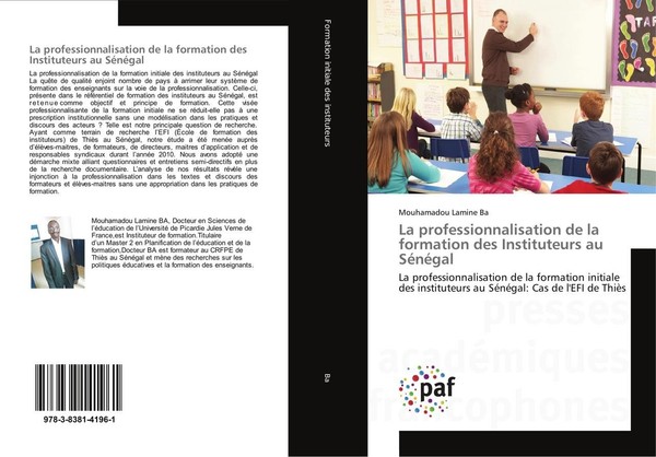 La Professionnalisation De La Formation Des Instituteurs Au SéNéGal Mouhamadou L-image