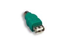KENTEK USB 2.0 Type A Female to Mini DIN 6 Pin Male Mouse Adapter F/M...