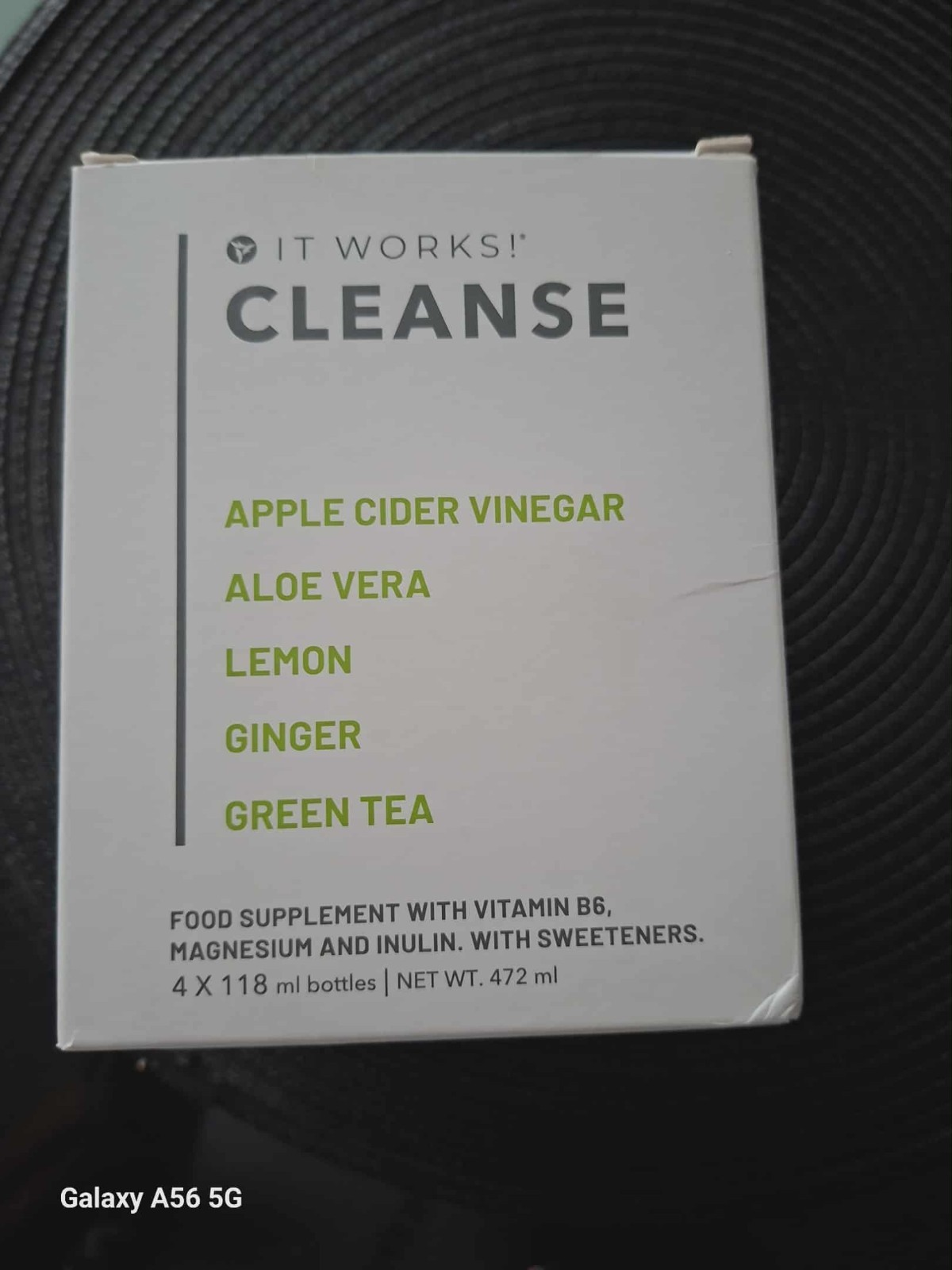 Complément alimentaire CLEANS IT works 4 BOUTEILLES détox côlon