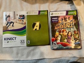 Xbox 360 Console Bundle w/ Kinect Controller Cables Games Tested Working