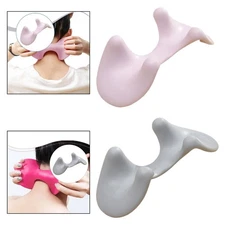 Back Shoulder and Neck Massager Pillow Neck Relaxer for Household Gym Office