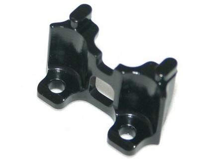 Hot Racing Black Aluminum Rear Shock Mount 1/16 Traxxas Revo