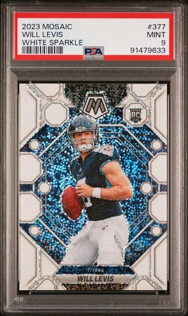 2023 Panini Mosaic - Rookies Will Levis #377 White Sparkle