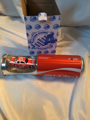 DALE EARNHARDT # 2 COCA/COLA 1/64 1980 VENTURA CAR IN A CAN ACTION RACING 