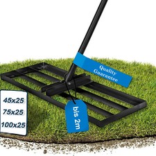 Lawn Leveling Rake Levelawn Tool  Handle Lawn Leveler for Yard Garden Course