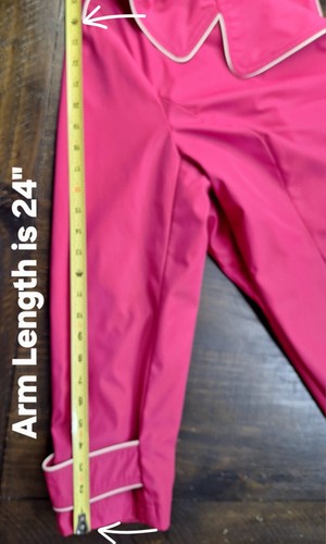 Dennis By Dennis Basso Fully Lined Fuchsia/White Piping Women's Trench Size 1X - Picture 9 of 9