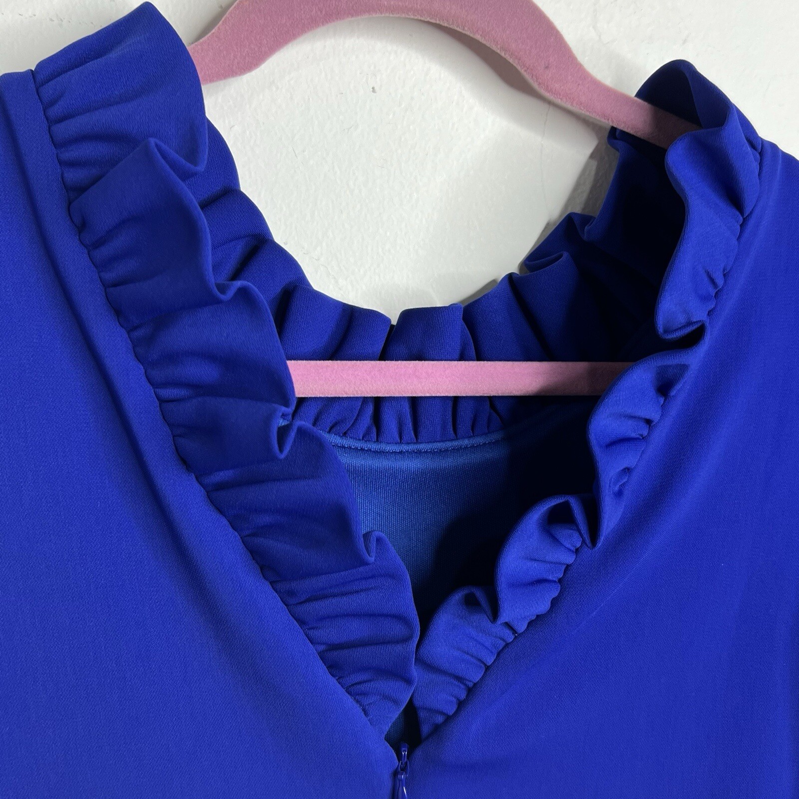 Camilyn Beth Co Co Ruffled Trim Dress in Royal Blue Size 0 image 9
