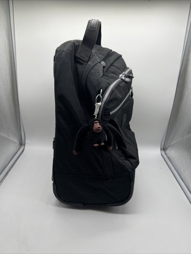 Kipling Sanaa Rolling Backpack Black - Travel Backpack - Adjustable Handle - Picture 5 of 13