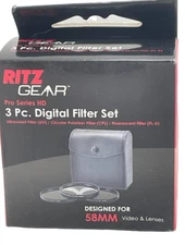 Ritz Gear Pro Series HD 58mm 3-Pc Digital Filter Set