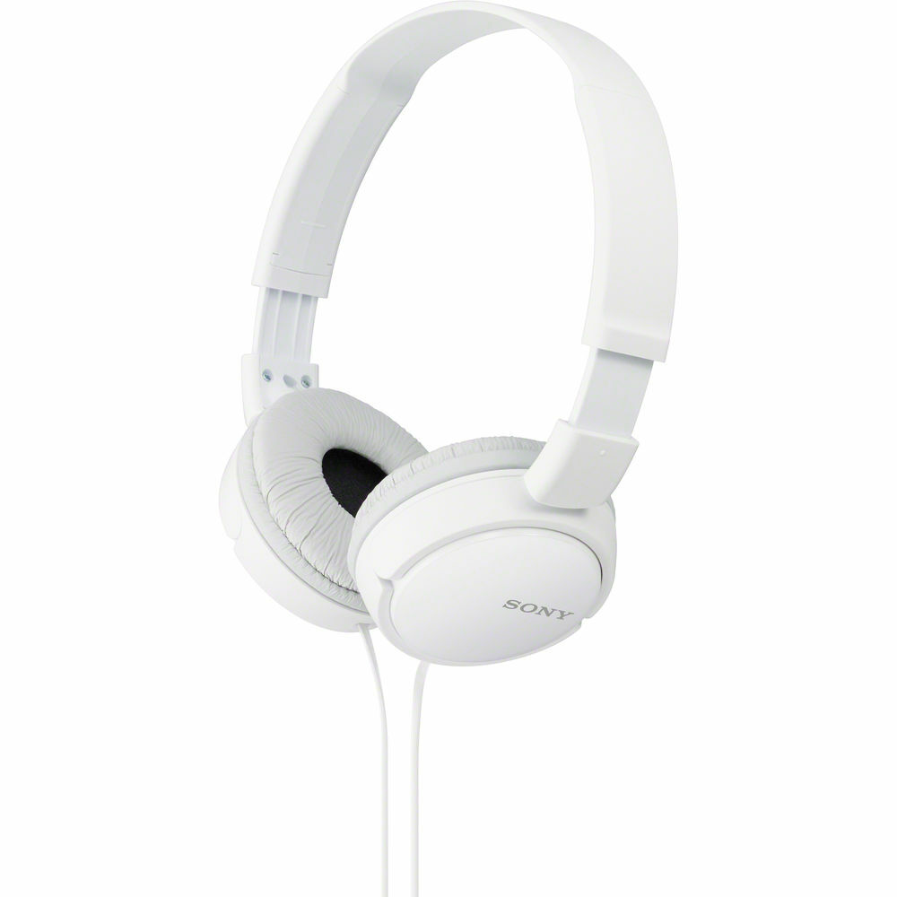 有線 ヘッドホン Sony - MDR-ZX110 - Stereo Headphones - White 27242868823| eBay