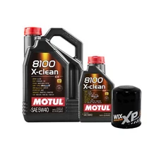 6L Motul 8100 X-CLEAN 5W40 Wix XP Filter Motor Oil Change Kit API SN