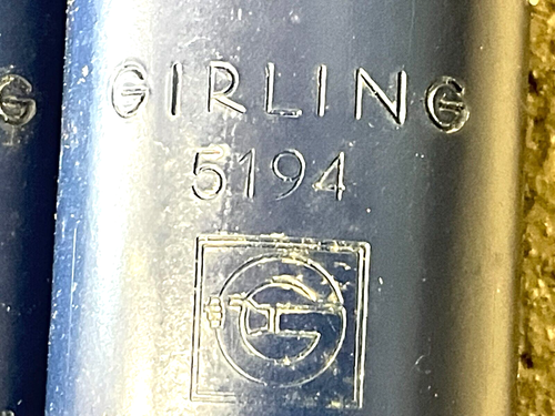 FORD CAPRI MK1 2 3: 06/1972-1987 SET OF FRONT SHOCK ABSORBERS GIRLING #5010 NOS! - Picture 6 of 7
