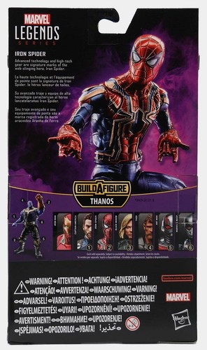 Hasbro Marvel - Figuras Legends Selección: Build Sandman, Thanos Spider-Man - Imagen 30 de 137