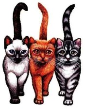beach-kittens-cat-fabric-applique-iron-on-trio-not-embroidered-5-inch