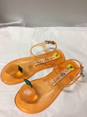 katy perry geli novelty scented jelly sandals