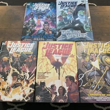 Justice League By Brian Michael Bendis Complete Collection HC Lot Death Metal DC