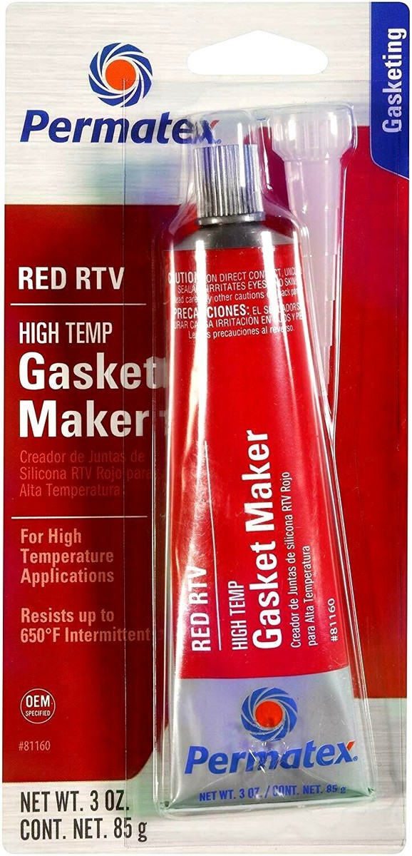 12 Pezzi Silicone Pasta Rossa Alte Temperature 280 Ml Motori Marmitte Caldaie - Foto 7