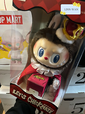 Genuine POP MART Labubu Let's Checkmate Chess Adventure King Genuine POP MART Labubu Let's Checkmate Chess Adventure King
