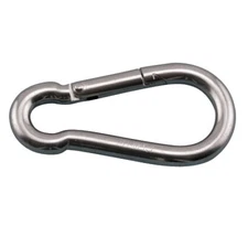 316 STAINLESS STEEL SPRING CLIP CARABINER 15/32" (S0120-0140)