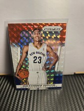 2013-14 Panini Prizm Anthony Davis #4 Prizms Red White & Blue Mosaic RWB 2nd Yr