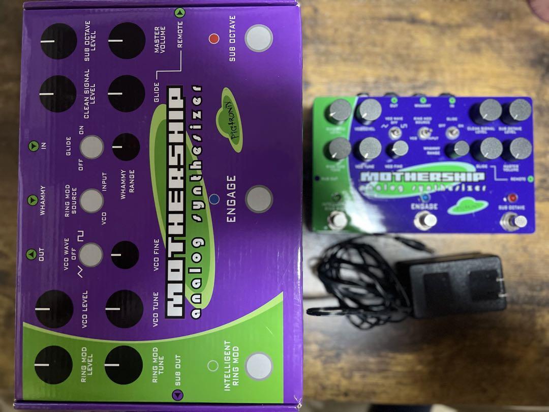 Pigtronix Mothership Analog Guitar Synth Pedal VCO Sub Octave Ring  