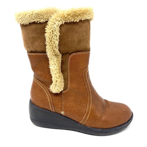 insulated wedge boots